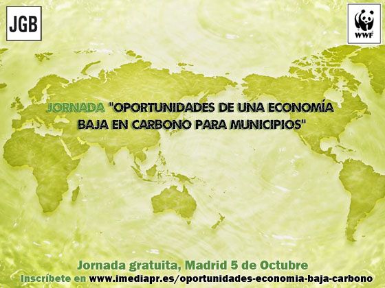 Jornada 'Oportunidades de una economía baja en carbono en municipios'