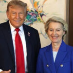 Von der Leyen y Trump