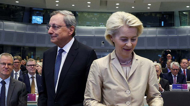 Mario Dragui & Von der Leyen